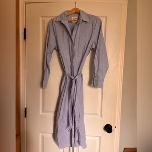 🌟Abercrombie & Fitch Light Blue Striped Shirt 🌟